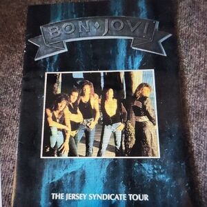Bon Jovi The Jersey Syndicate Tour Book
